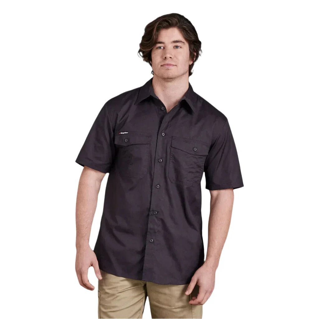 KingGee Workcool 2 Lightweight Ripstop Short Sleeve Work Shirt (K14825) - Image 10
