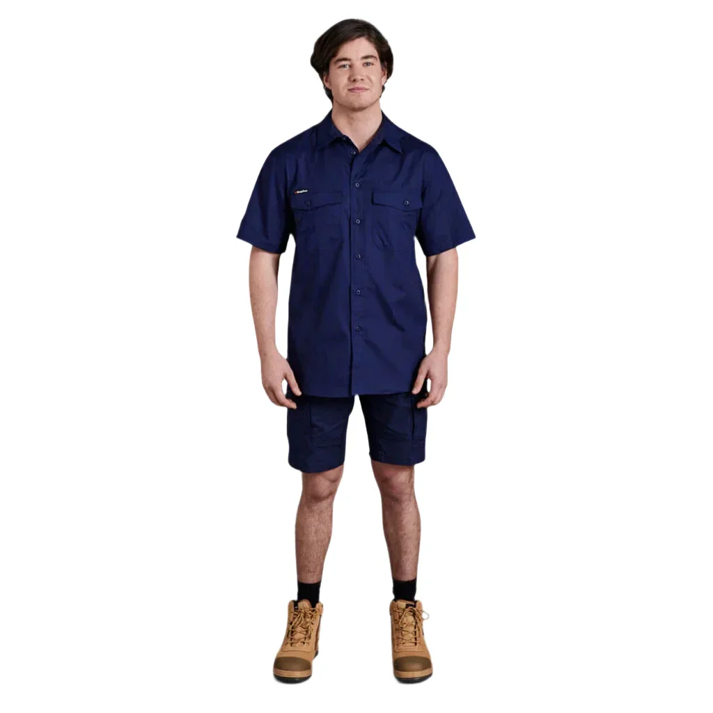 KingGee Workcool 2 Lightweight Ripstop Short Sleeve Work Shirt (K14825) - Image 20