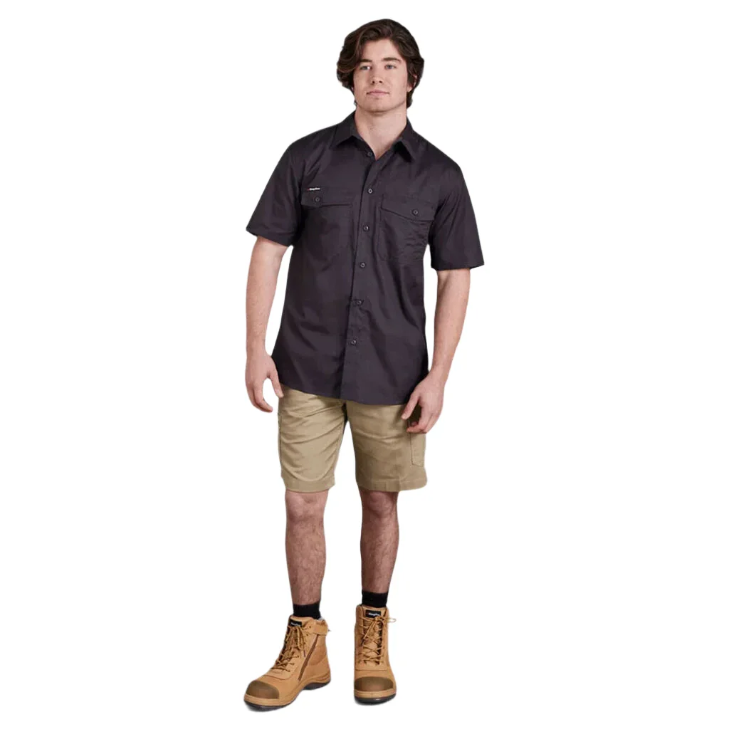 KingGee Workcool 2 Lightweight Ripstop Short Sleeve Work Shirt (K14825) - Image 21