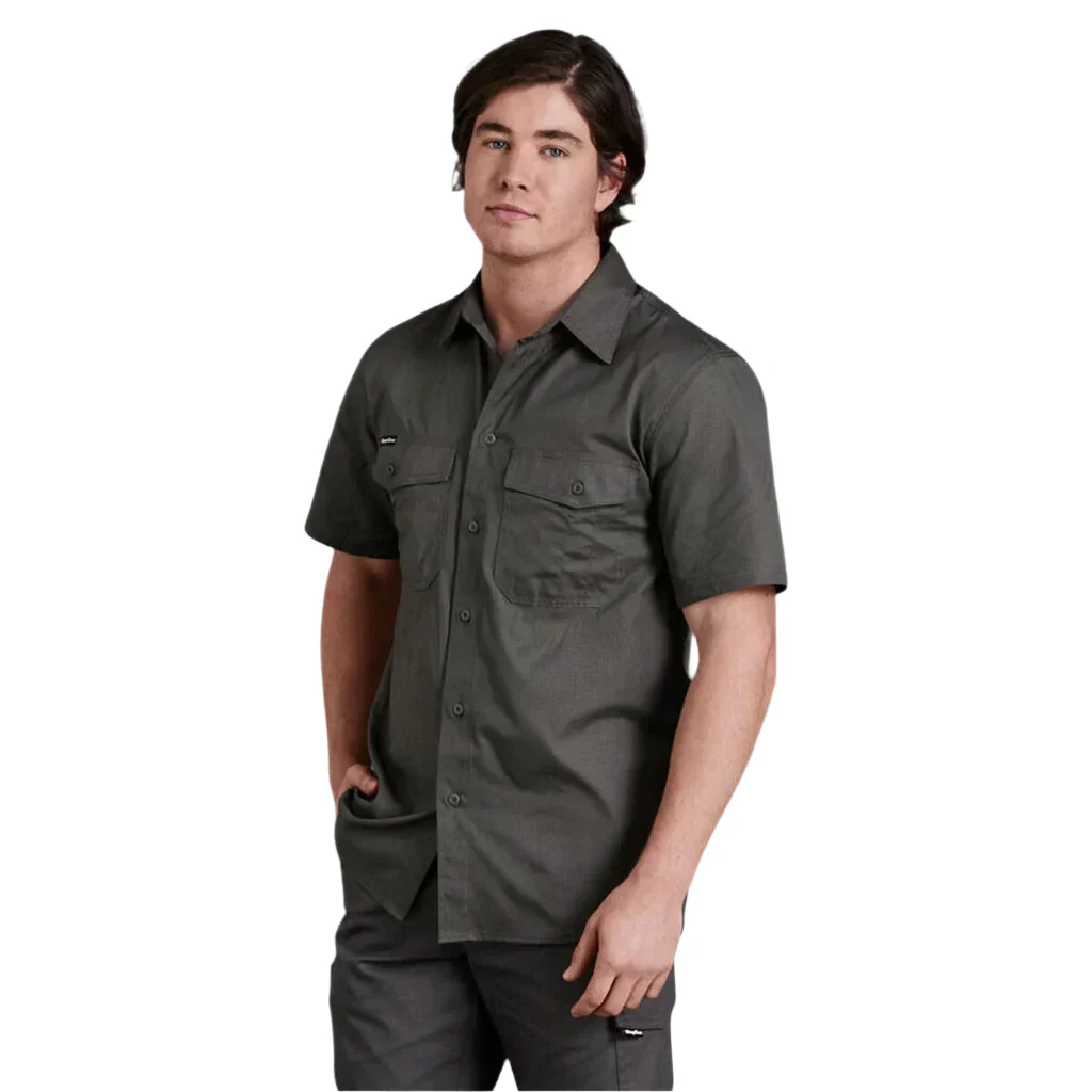 KingGee Workcool 2 Lightweight Ripstop Short Sleeve Work Shirt (K14825) - Image 5