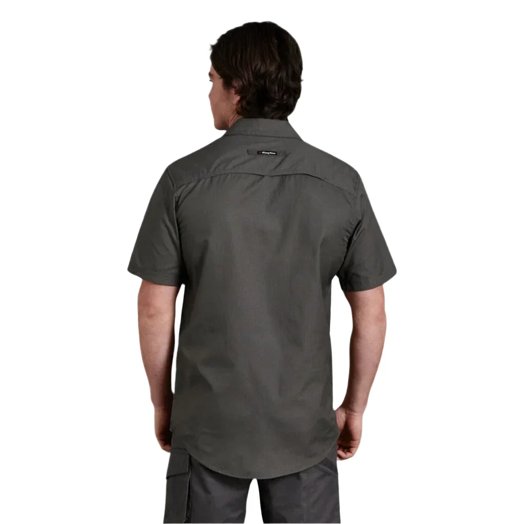 KingGee Workcool 2 Lightweight Ripstop Short Sleeve Work Shirt (K14825) - Image 8