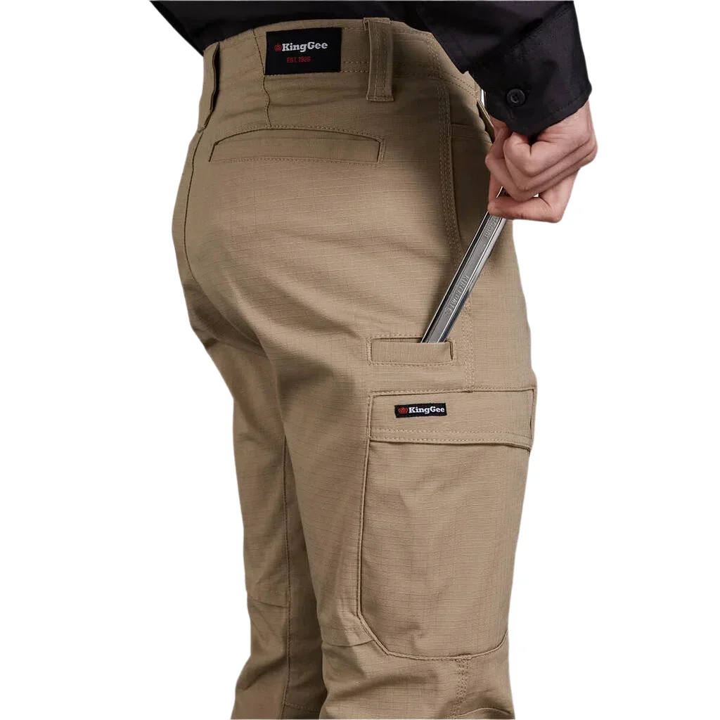 KingGee Workcool Pro Stretch Cargo Work Pants (K13026) - Image 4