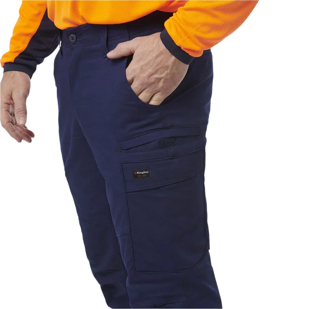 KingGee Workcool Pro Stretch Cargo Work Pants (K13026) - Image 7