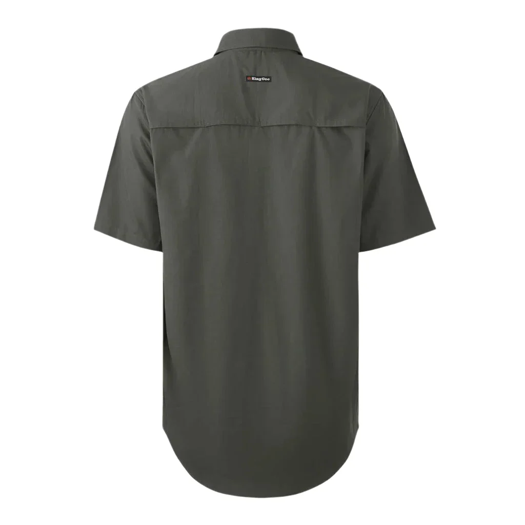 KingGee Workcool Vented Closed Front Shirt Long Sleeve (K14032) - Image 9