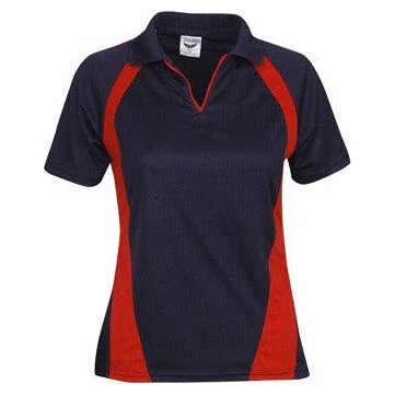 Ladies Coolfast Mini-Waffle Polo (P48) - Image 4