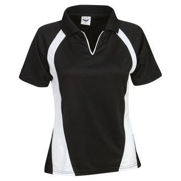 Ladies Coolfast Mini-Waffle Polo (P48) - Image 8