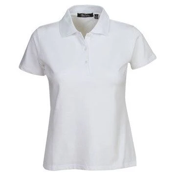Ladies Cotton Lycra Pique Polo (P23) - Image 3