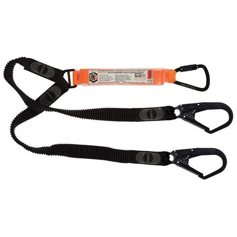 LINQ Elite Double Leg Elasticated Lanyard with Hardware KT & SD X2 (WLE2KTSD)