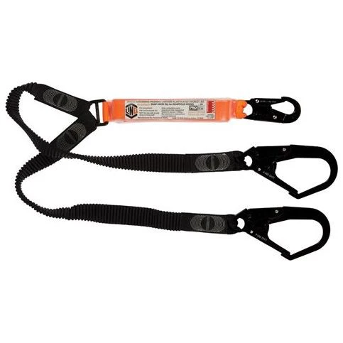 LINQ Elite Double Leg Elasticated Lanyard with Hardware SN & SD X2 (WLE2SNSD)