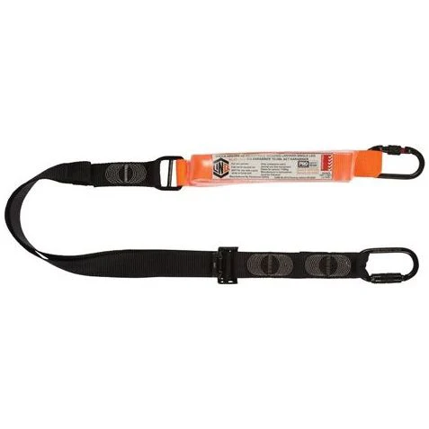 LINQ Elite Single Leg Shock Absorbing 2M Adjustable Lanyard with Hardware KS & KD (WLA1KSKD)