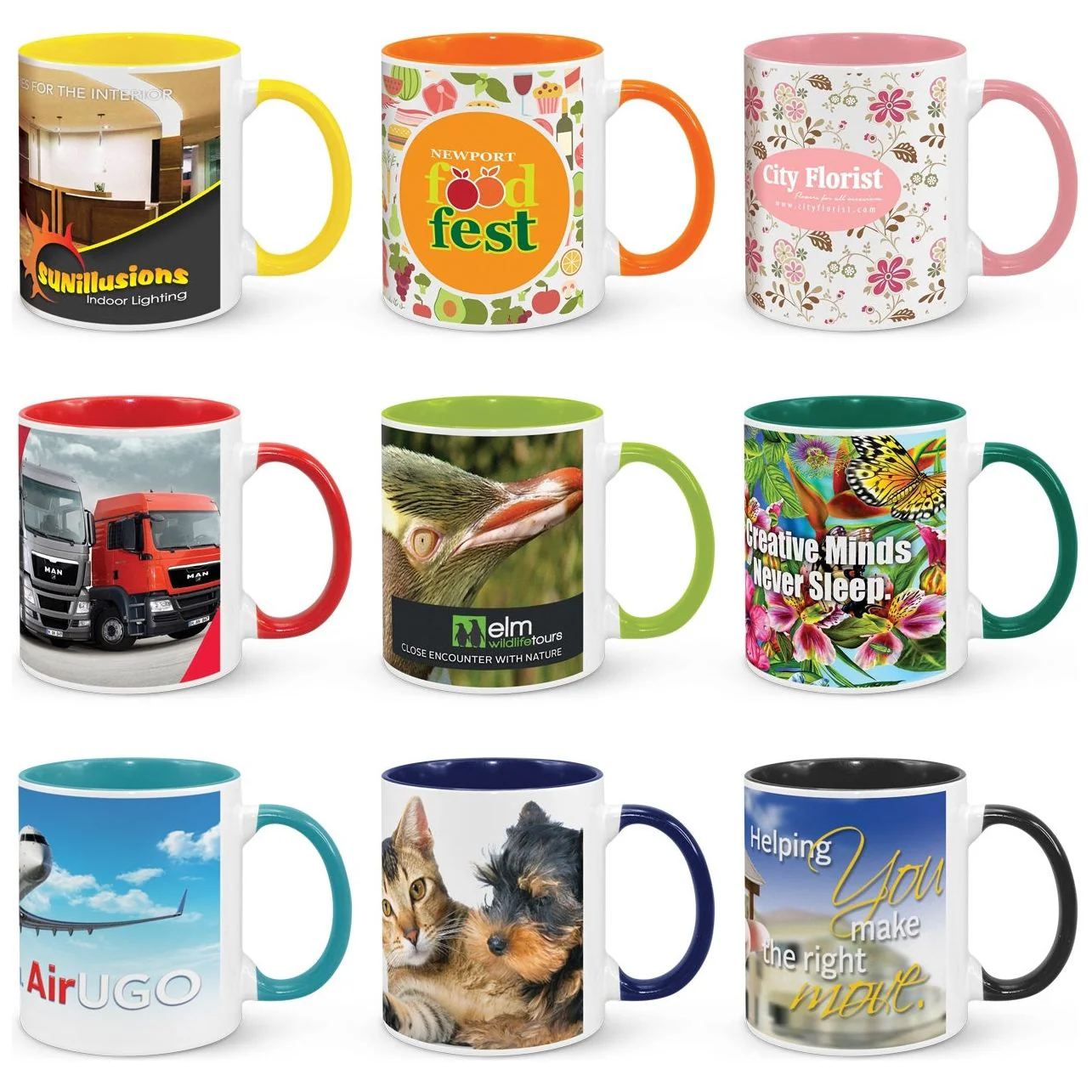 Madrid Coffee Mug - Two Tone (Carton of 48pcs) (109987)