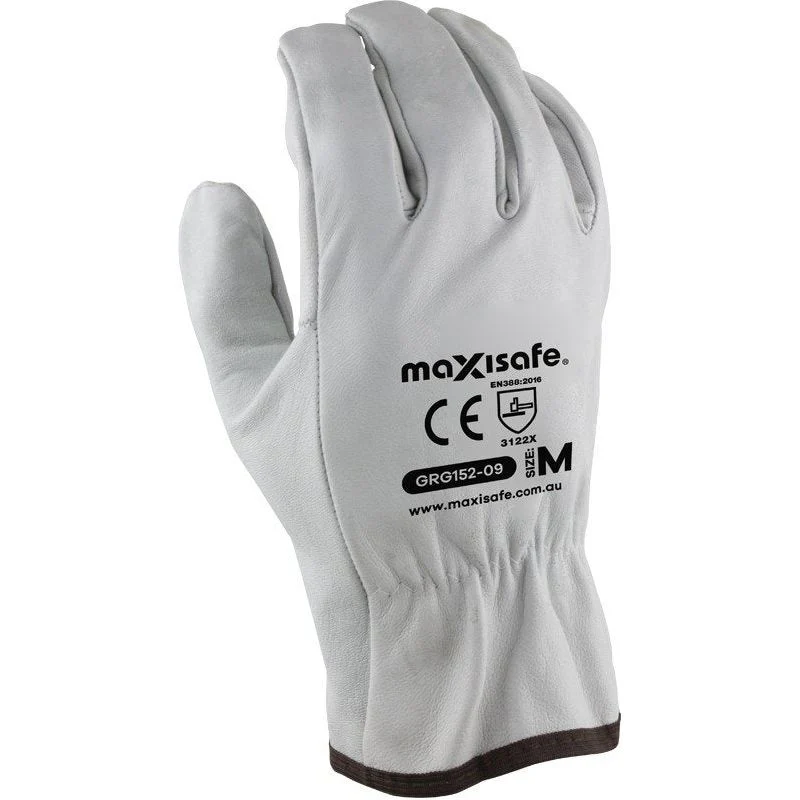 Maxisafe Economy Full Grain Rigger Glove (Carton of 120) (GRG152) - Image 2