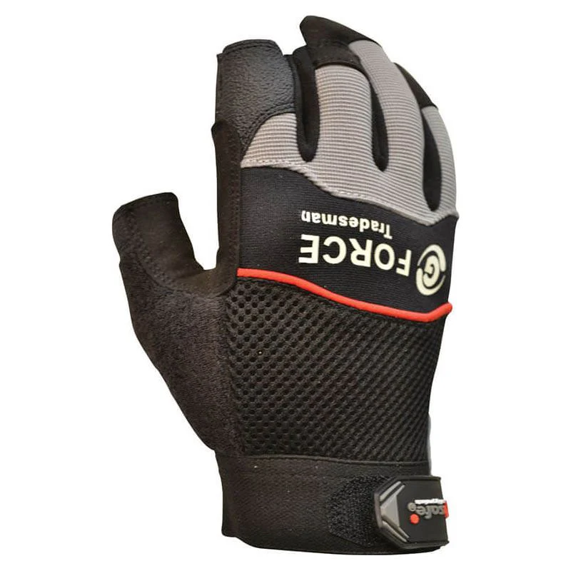 Maxisafe G-Force 'Tradesman' 2 Finger Mechanics Gloves - Carton of 120 (GMF118) - Image 2