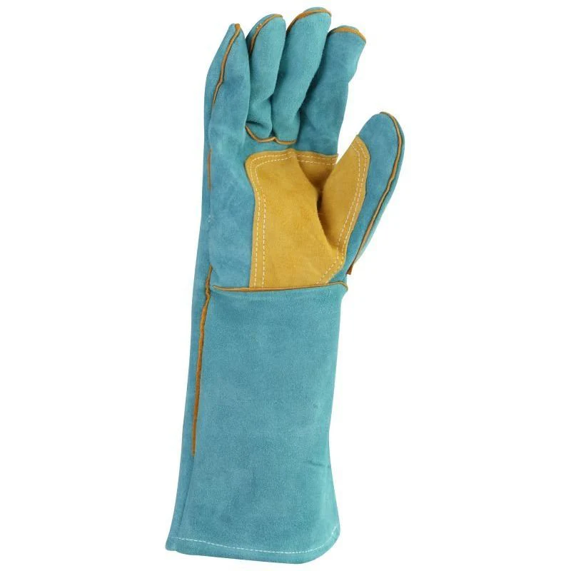 Maxisafe Green & Gold Welders Gauntlet (Carton of 48) (GWG161) - Image 3