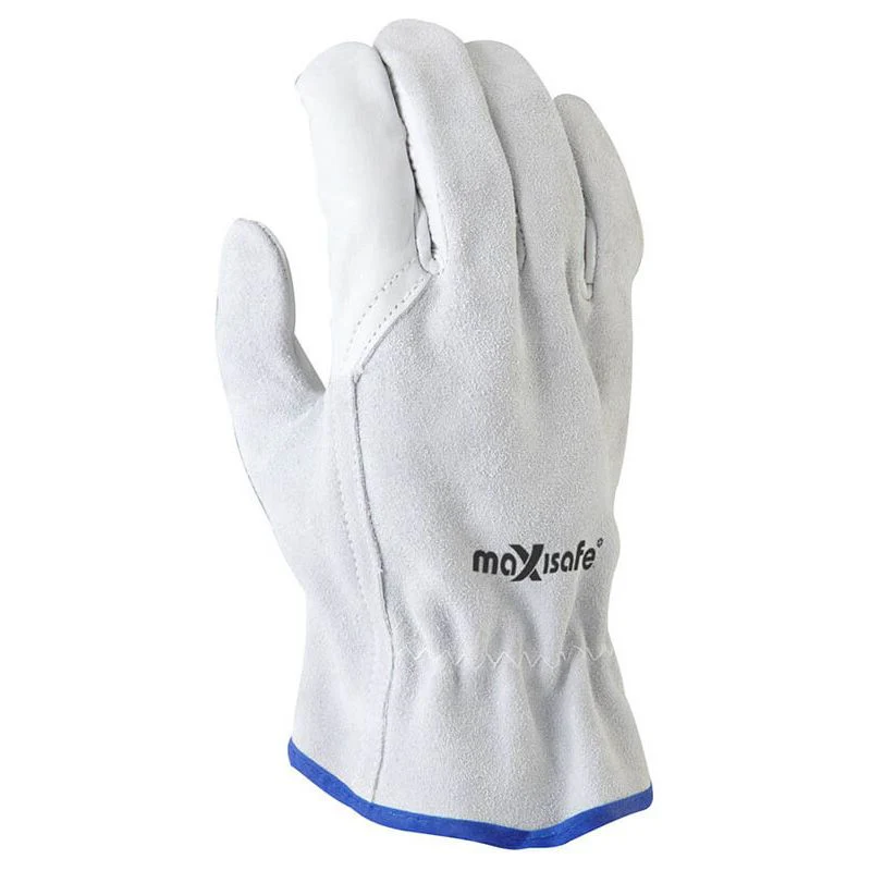 Maxisafe Natural Split Back Leather Rigger Glove (Carton of 120) (GPS191) - Image 2