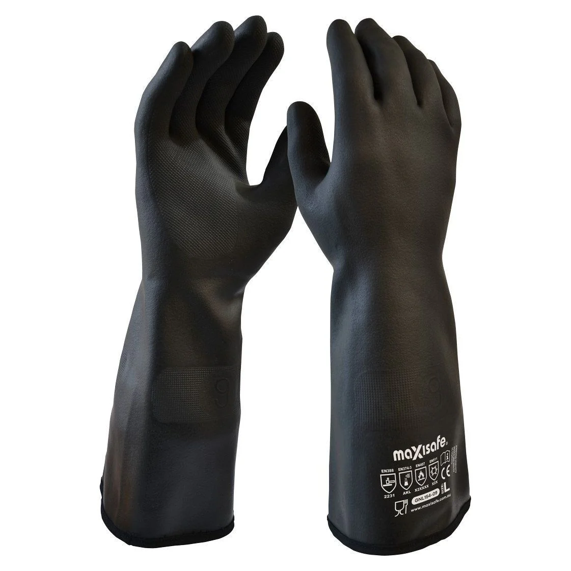 Maxisafe NEOTHERM Heat Resistant Neoprene Gauntlet - 38cm - Pack of 6 (GNL154)