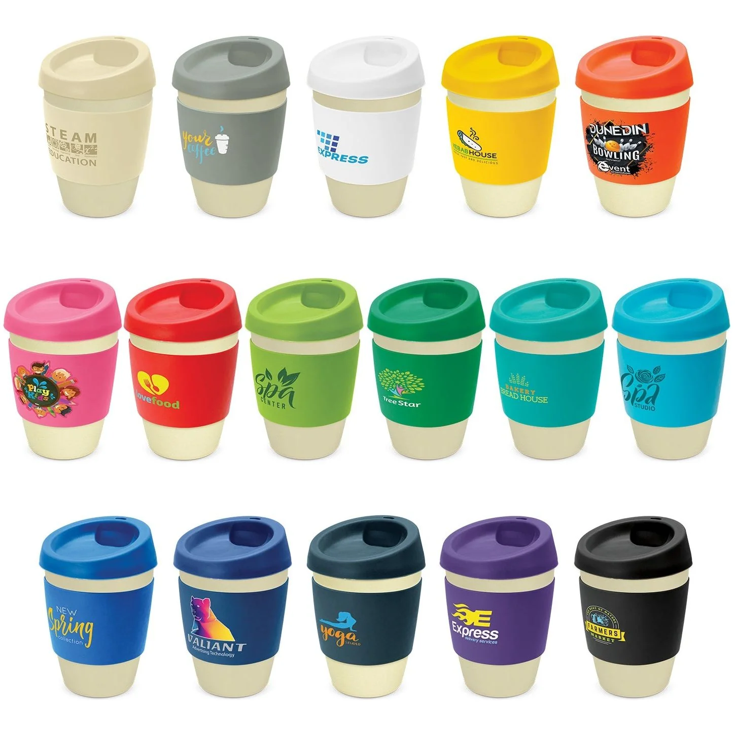 Metro Cup Bamboo (Carton of 50pcs) (116266)