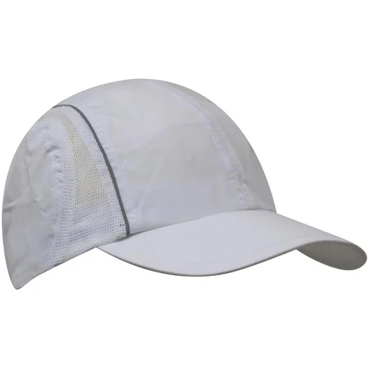 Microfibre & Mesh 4 Panel Sports Cap With Reflective Trim - Pack of 25 (3814) - Image 3