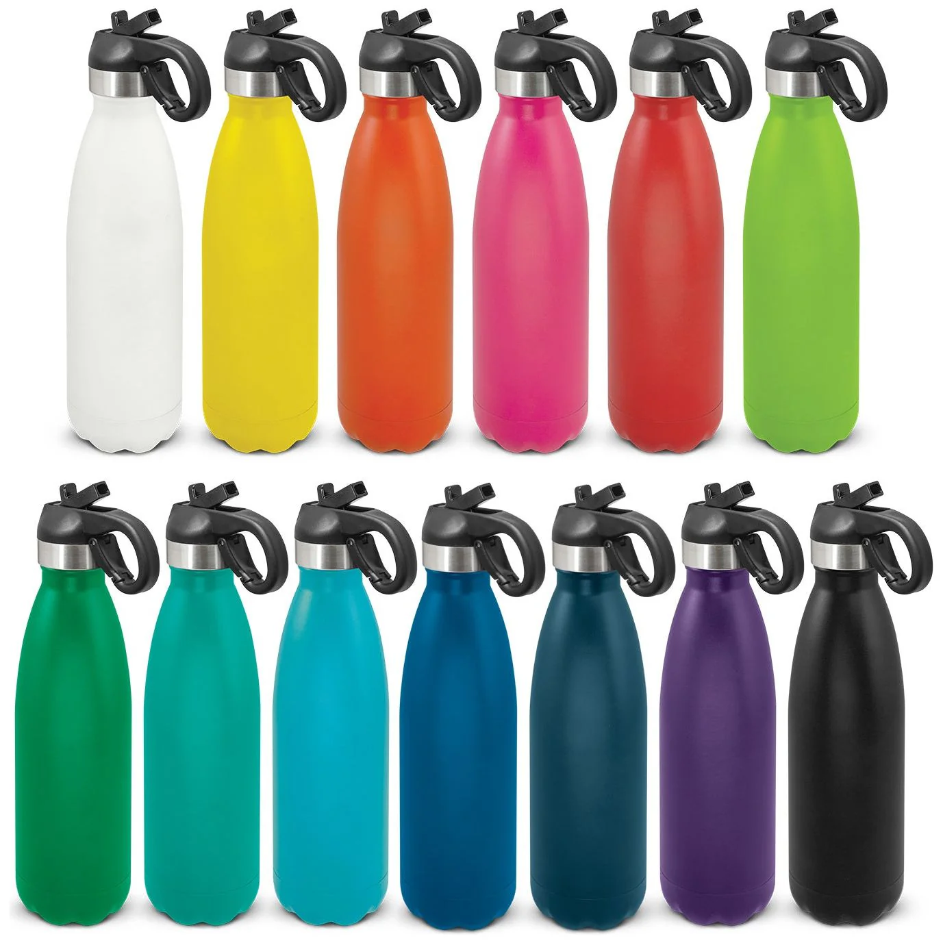Mirage Powder Coated Vacuum Bottle - Flip Lid (Carton of 25pcs) (116526) - Image 15