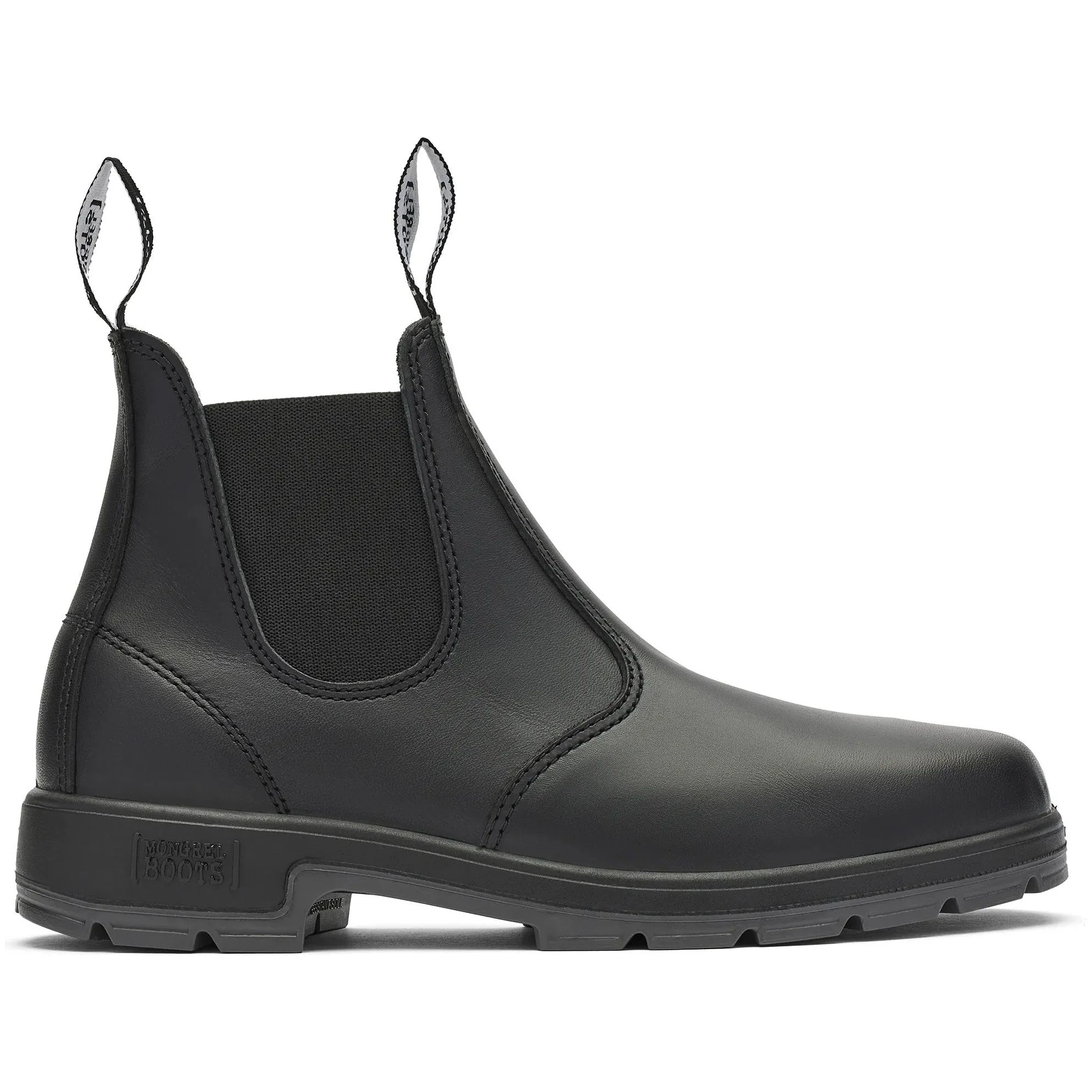 Mongrel Black Oil Kip K9 Elastic Sided Slip On Non Safety Boot (K91020) (Pre Order) - Image 2