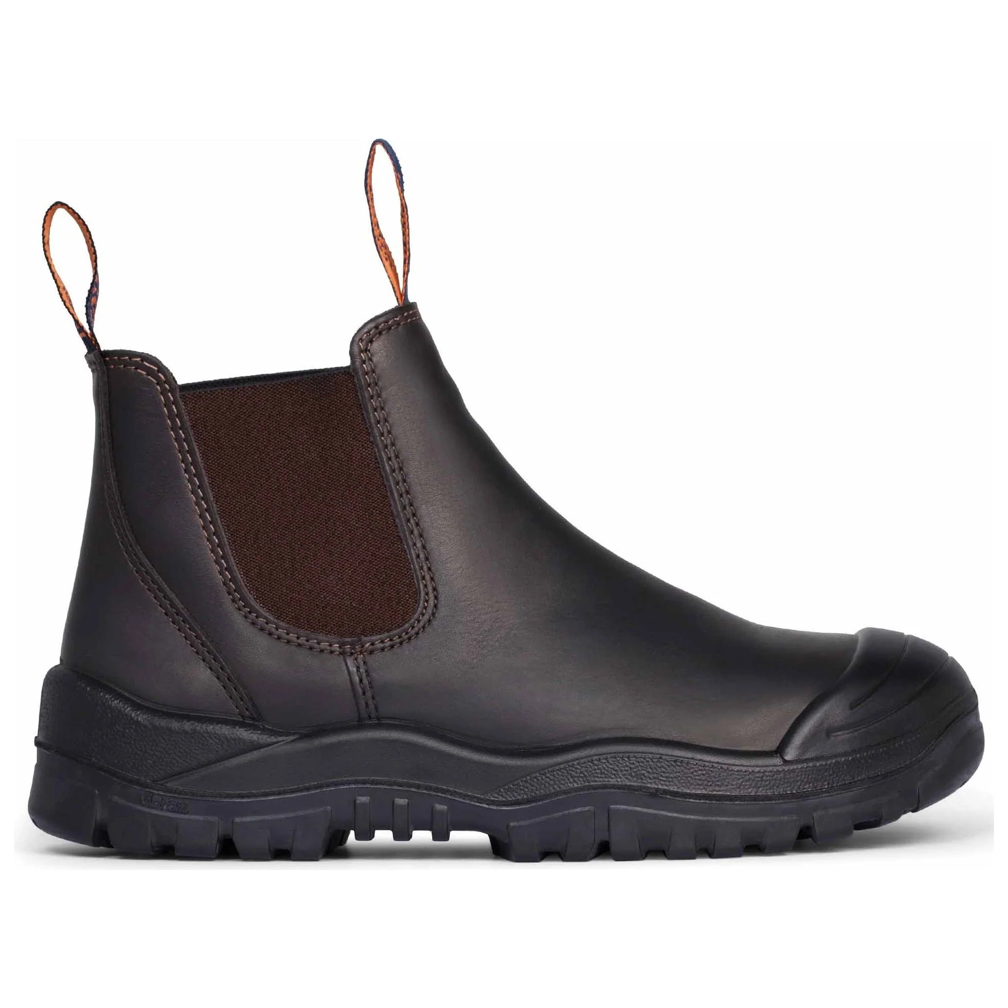 Mongrel Claret Oil Kip Premium Elastic Sided Steel Cap Boot With Scuff Cap (545030) (Pre-Order) - Image 2