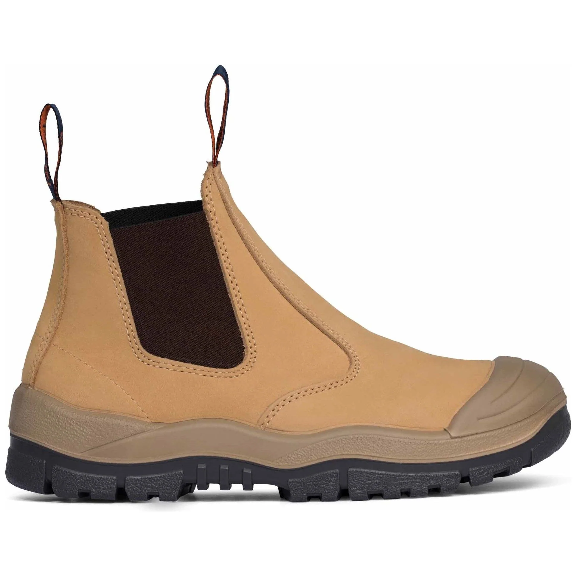Mongrel Wheat Premium Elastic Sided Steel Cap Safety Boot With Scuff Cap (440050) (Pre-Order) - Image 2