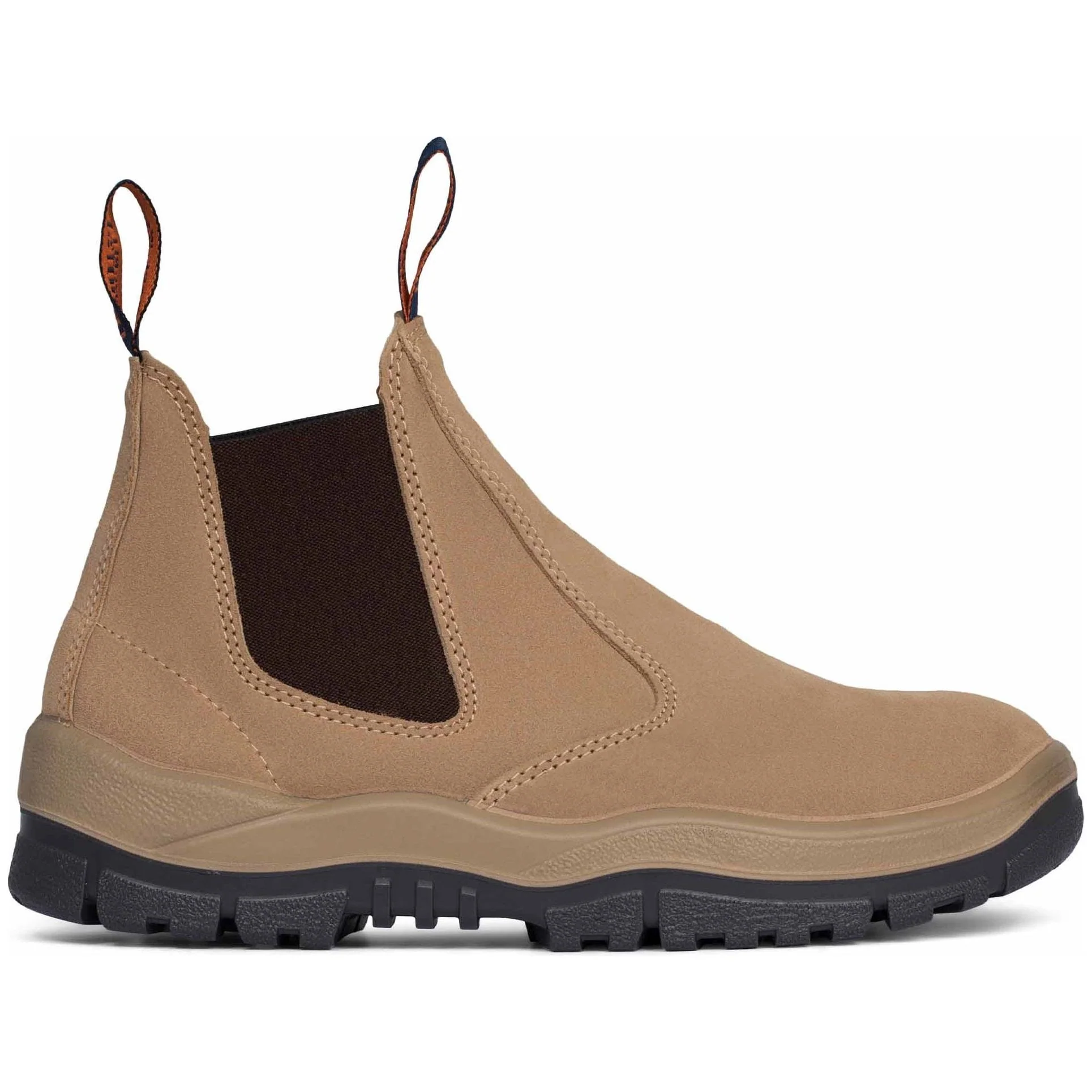 Mongrel Wheat Suede Elastic Sided Steel Cap Safety Boot (240040) (Pre-Order) - Image 2