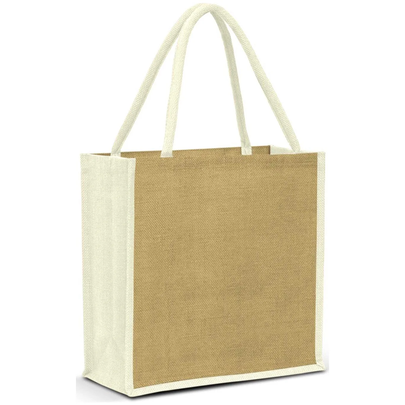 Monza Jute Tote Bag (Carton of 50pcs) (108037) - Image 2