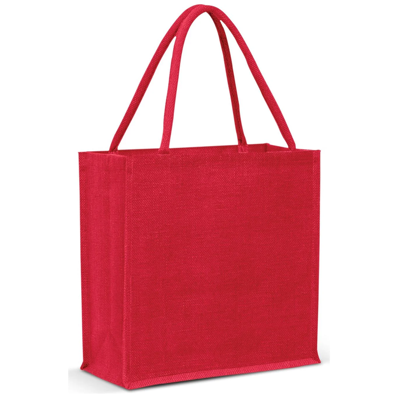 Monza Jute Tote Bag - Colour Match (Carton of 50pcs) (115324) - Image 7