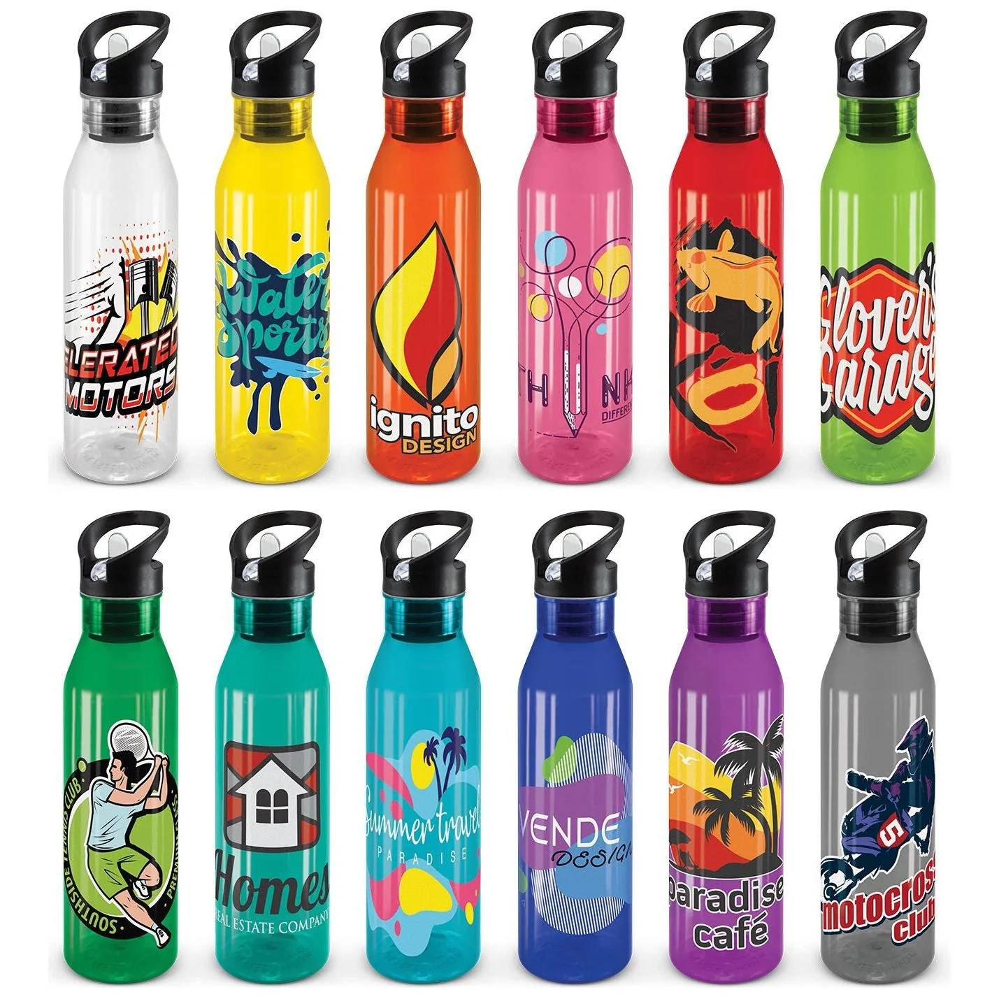 Nomad Bottle - Translucent (Carton of 48pcs) (106210)
