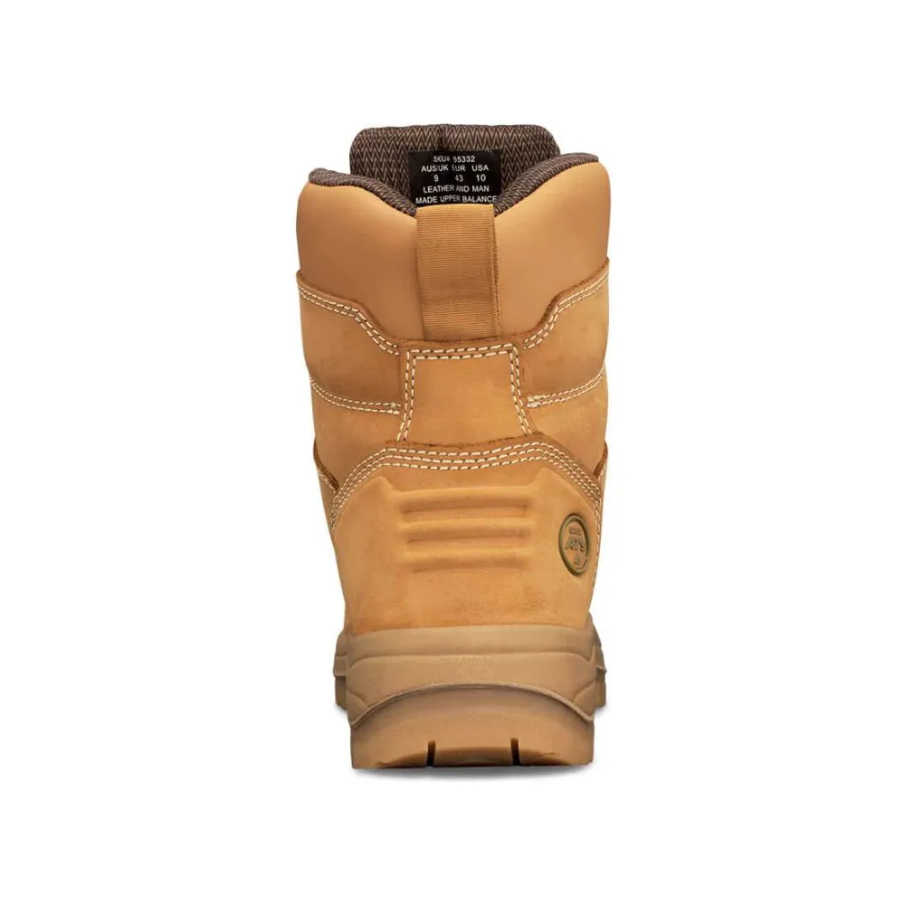 Oliver 150mm Wheat Lace Up Steel Cap Safety Boot With Scuff Cap (55-332) (Pre Order) - Image 4