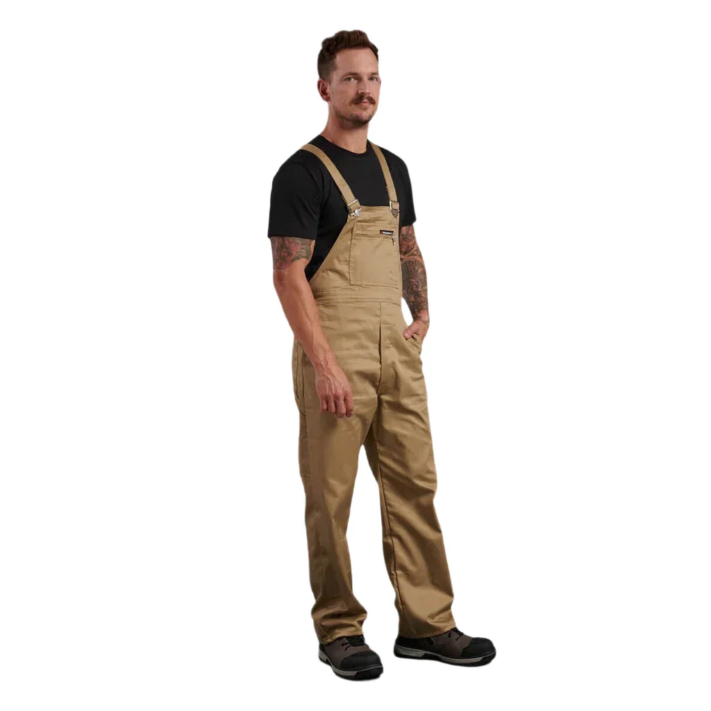 KingGee Originals Bib and Brace Cotton Drill Work Overalls (K02010) - Image 3