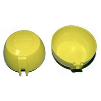 PRATT Dust Cover Caps For Single Eye Wash Nozzle Assembly - Pack of 2 (531120)