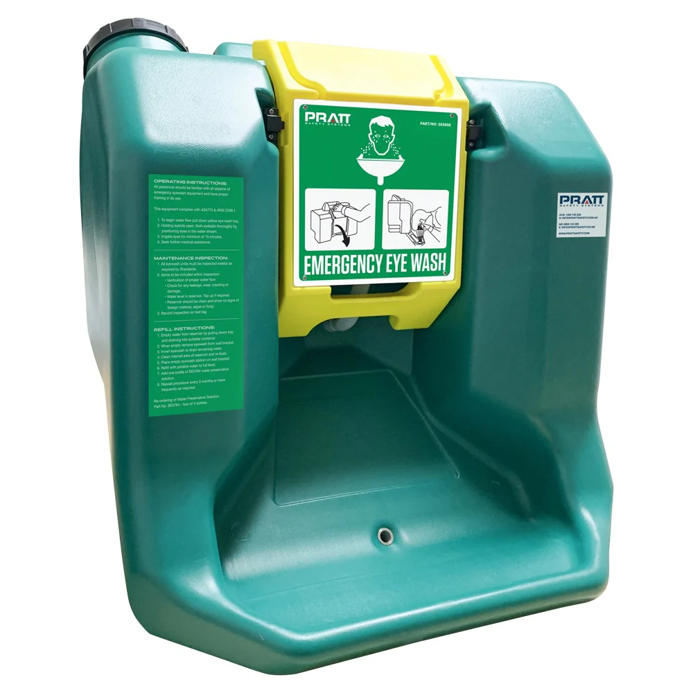 PRATT Portable Gravity Fed Eye Wash Unit. 55L (SE5050)