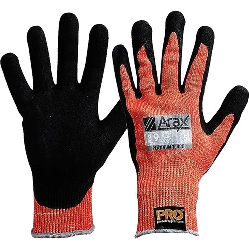 ProChoice Arax® Platinum Pu/Nitrile Foam Dip On Red 13G Liner - Pack of 12 (APNPUD)