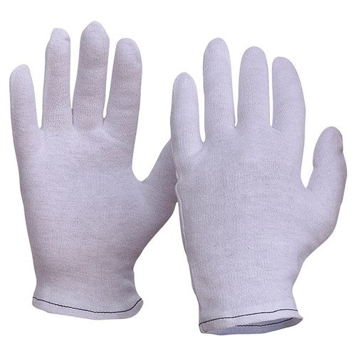 ProChoice Interlock Poly/Cotton Liner Hemmed Cuff Gloves - Pack (12 Pairs) (342CL)