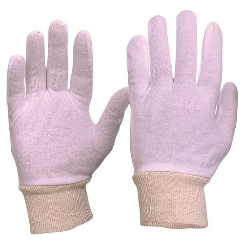 ProChoice Interlock Poly/Cotton Liner Knit Wrist Gloves - Pack of 12 (342CLK)