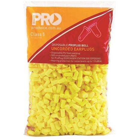 ProChoice Probell Refill Bag For Dispenser Uncorded - Pack of 500 (EPYU500R)