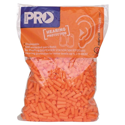 ProChoice Probullet Refill Bag For Dispenser Uncorded - Pack of 500 (EPDS500R)