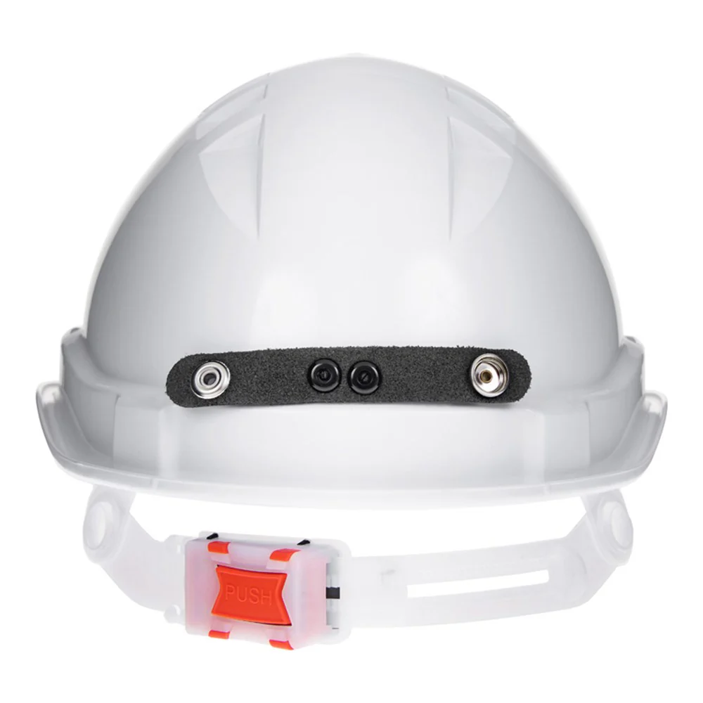 ProChoice V6 Hard Hat Vented with Lamp Bracket and Pushlock Harness - White (HHV6LB-W) - Image 2