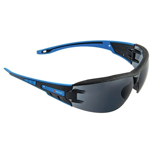 Proteus 1 Safety Glasses Integrated Brow Dust Guard - Box of 12 - Image 2