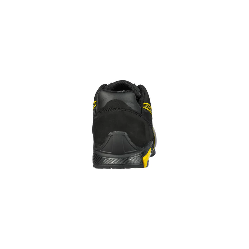 Puma Amsterdam Black/Yellow Lace Up Aluminium Toe Safety Shoe (642717) (Pre Order) - Image 4