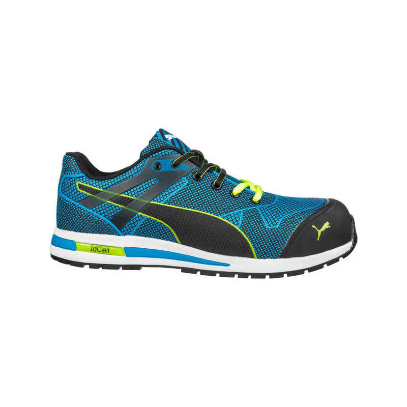 Puma Blaze Knit Blue Lace Up Composite Toe Safety Shoe With Scuff Cap (643067) (Pre-Order) - Image 3