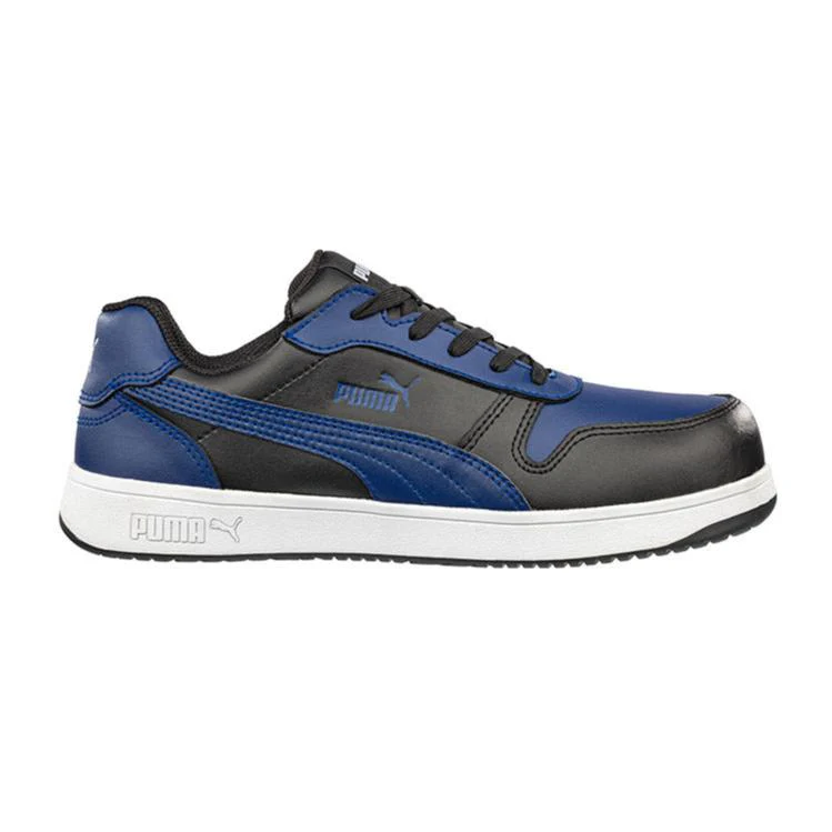 Puma Blue/Black Frontcourt Low Fibreglass Toe Cap Lace Up Safety Shoe (640277) (Pre Order) - Image 2