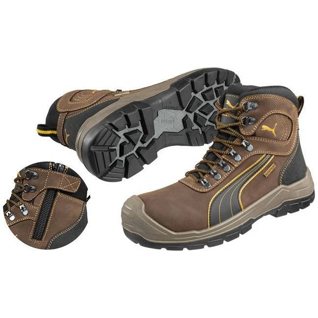 Puma Scuff Cap Range Seirra Nevada Fibreglass Toe Lace Up Zip Sided Safety Boot (630227) (Pre Order) - Image 2