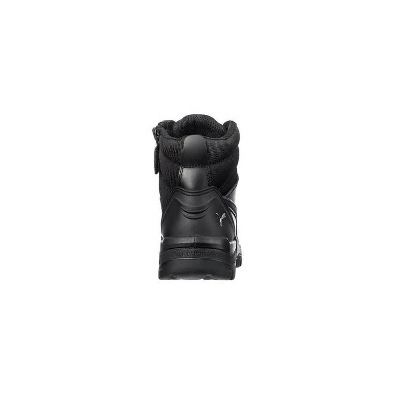 Puma Tornado Black Zip Sided Fibreglass Toe Safety Boot With Scuff Cap (630797) (Pre Order) - Image 3