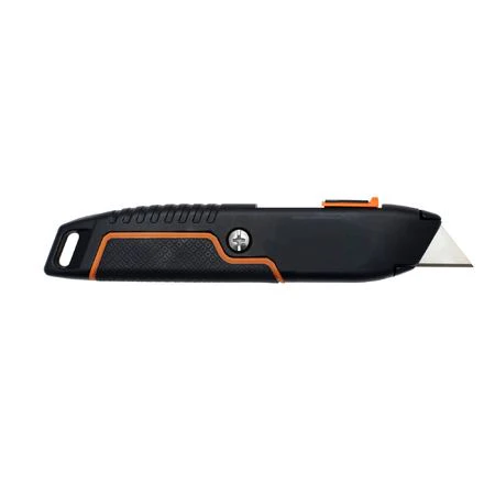 Ronsta Auto-Retractable Safety Knife Heavy Duty Metal Body - Pack of 12 (KS008NI) - Image 2