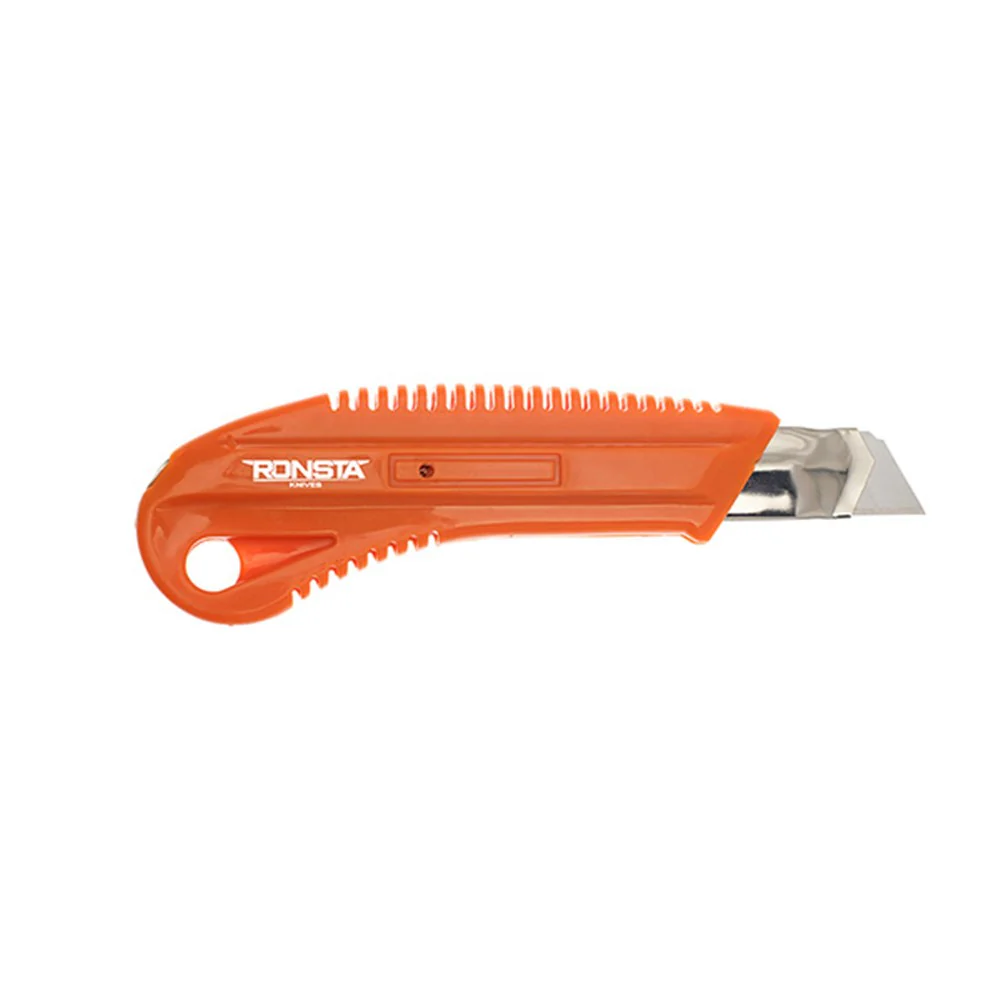Ronsta Knives Manual Retractable Knife With Screw Lock 18mm - Pack of 12 (KU002) - Image 2