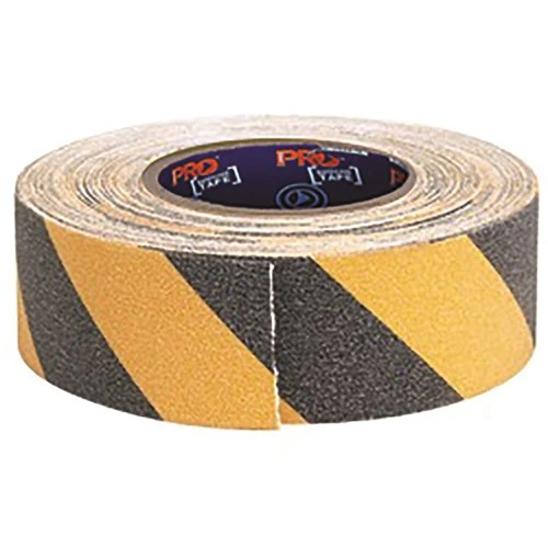 Self Adhesive Non Slip Grip Hazard Tape Yellow/Black (YB1850-NS)