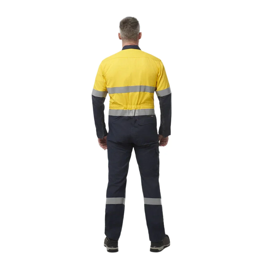 KingGee ShieldTec FR Hi Vis Two Tone Coverall With FR Tape (Y00055) - Image 5